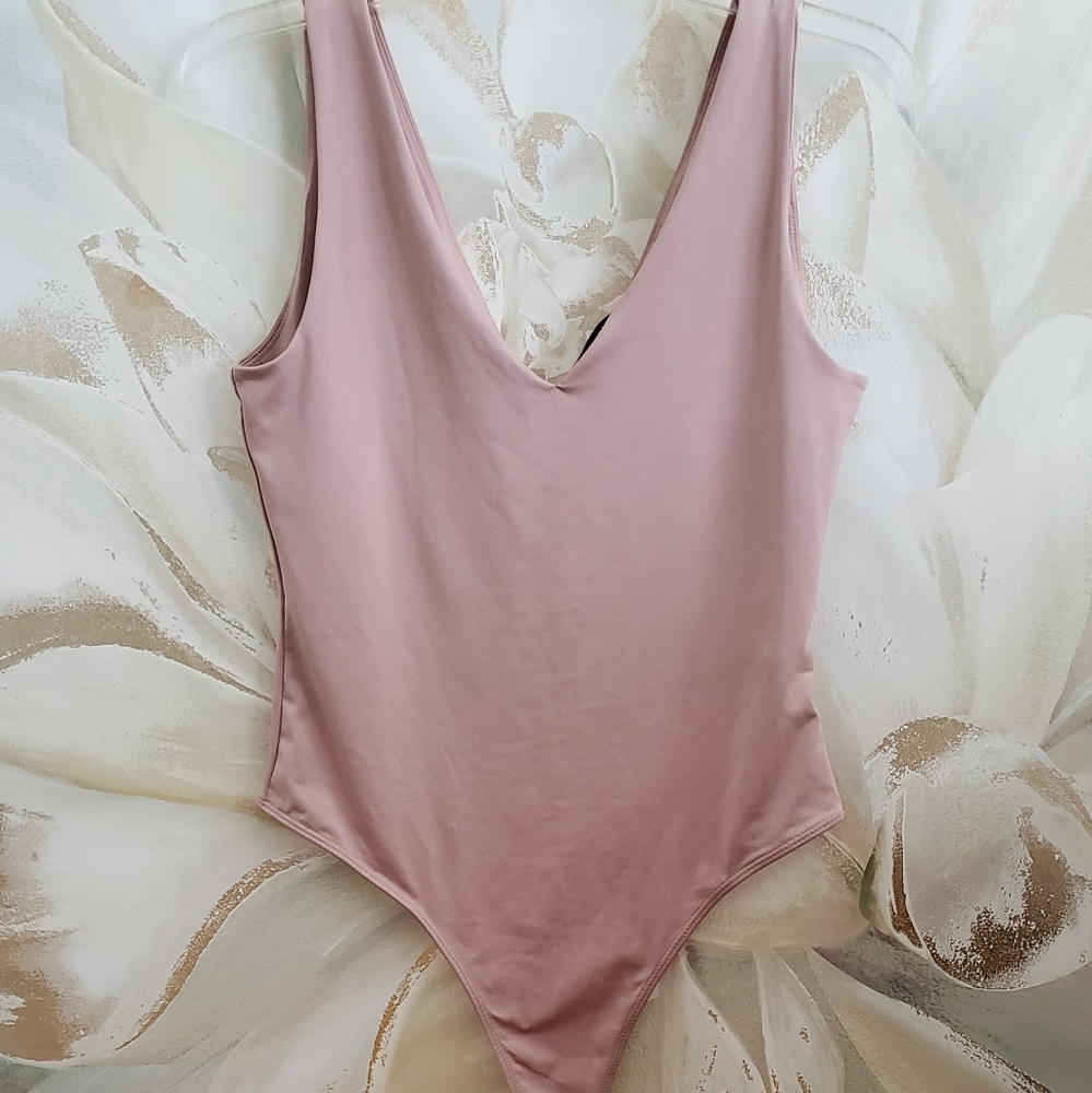 V Neck Bodysuit